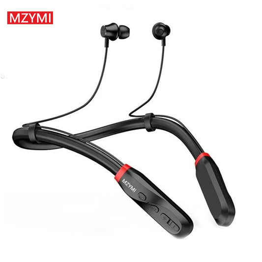 MZYMI I35 Wireless Earphone Bluetooth5.1 Neckband in Ear Headphone 9D Hifi Stereo Sport Running Headset for Android Ios