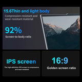 15.6" Laptop Computer PC Windows 11  Core I7 6500U I3 6100U PC Gamer 16GB RAM Fingerprint Unlock Notebook Laptops Backlight
