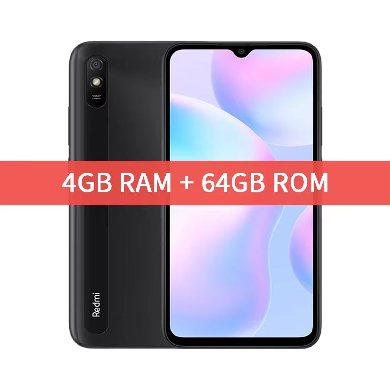 Redmi 9A Smartphone 64GB 128GB Global Rom Cellphone 5000Mah 6.53 Inch MTK Helio G25 Octa Core 13MP Smart Phone CN Version