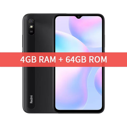 Redmi 9A Smartphone 64GB 128GB Global Rom Cellphone 5000Mah 6.53 Inch MTK Helio G25 Octa Core 13MP Smart Phone CN Version