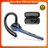 M54 Bluetooth Headset Single Wireless Earphones Driving Headphone with Dual-Mic CVC8.0 Noise Cancelling Handsfree