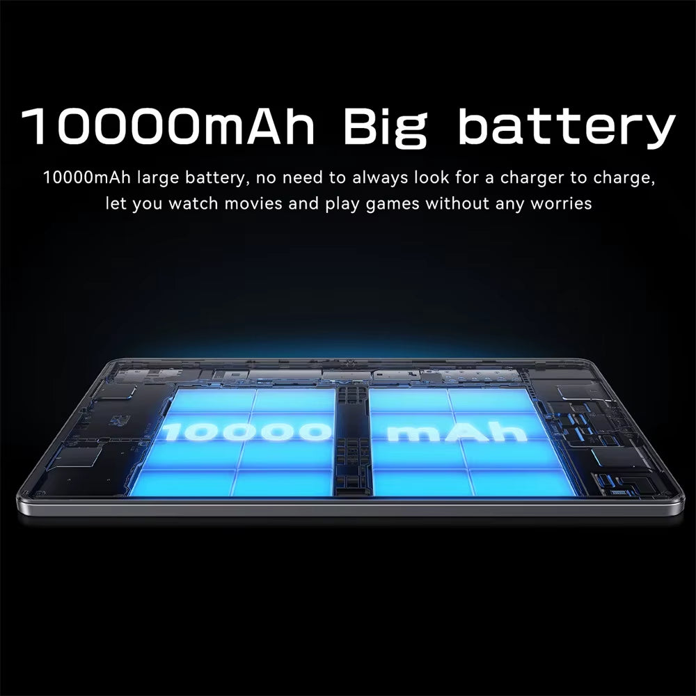 New K11 Tablets Case for 16GB+1TB 11Inch 5G Dual SIM Android Face Recognition Global Version Tablet PC 2025 for Children'S Kid