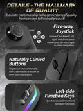 ZELOTES F18 Vertical Ergonomic Mouse 2.4G Wireless Mouse Bluetooth 24000DPI with Programming Gaming Mouse for PC Computer Laptop