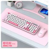 K-Snake Wk300 Wireless Dual Mode Keyboard and Mouse Set Mute with Volume Knob Desktop Laptop Universal