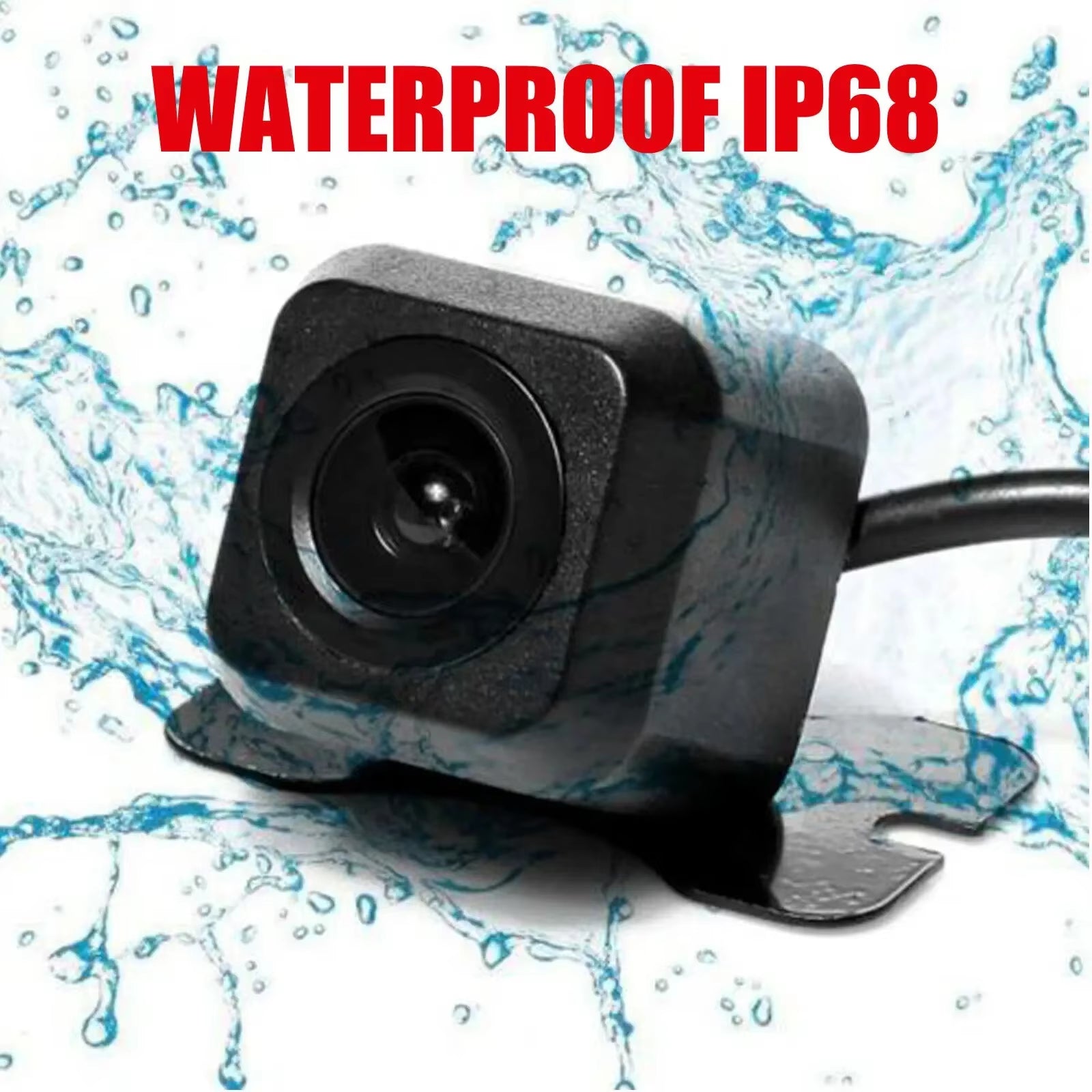 Wireless Car Reversing Backup Camera 4.3 Inch Vehicle Rear View Monitor Mirror Parking Kit