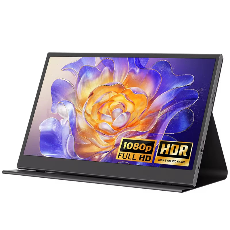 15.6 Inch HD Touch Display Portable Monitor for Switch Laptop Extension One-Cable Connection IPS A+ Panel 72%Srgb Color Gamut