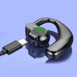 Bluetooth 5.4 Wireless Headphones, Long Battery Life, Single-Ear Digital Display, Sports, Sleep and Music Headphones