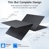 15.6 Inch Business Laptop Notebook PC CPU N5095 16GB RAM 1TB SSD Storage Windows 11 Fingerprint Recognition Backlit Keyboard