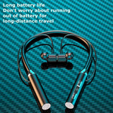 Wireless Headphones Bluetooth 5.0 Neckband Earphones Silicone Hifi 9D Stereo Sports Headset Halter Waterproof Magnetic Earbuds