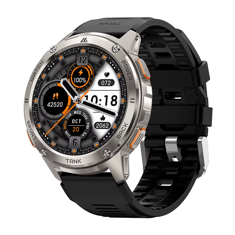 Original  TANK T3 Smart Watch for Men Military Smartwatch Women Digital Fitness Watches AMOLED AI Voice AOD Bluetooth
