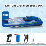 New Full-Proportion Brushless High-Speed Turbo Speed Boat Waterproof Large Electric Remote Control Boat Model Boy Toy