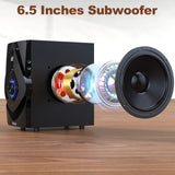 Surround Sound Systems Wireless Rear Satellite Speakers - 800W 6.5Inch Subwoofer 5.1/2.1 Channel Home Theater Systems with ARC Optical Bluetooth Input
