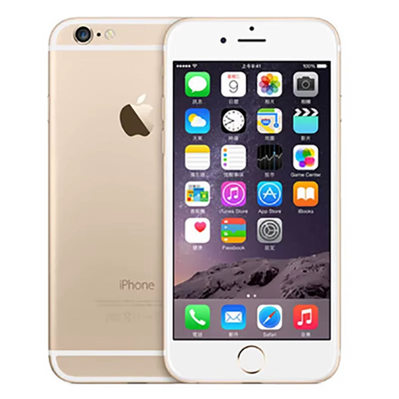 Original  Iphone 6 Unlocked Dual Core 4.7 Inch IOS 16/64/128GB ROM 1.4Ghz 8MP 3G 4G LTE Used Fingerprint Mobile Cell Phone