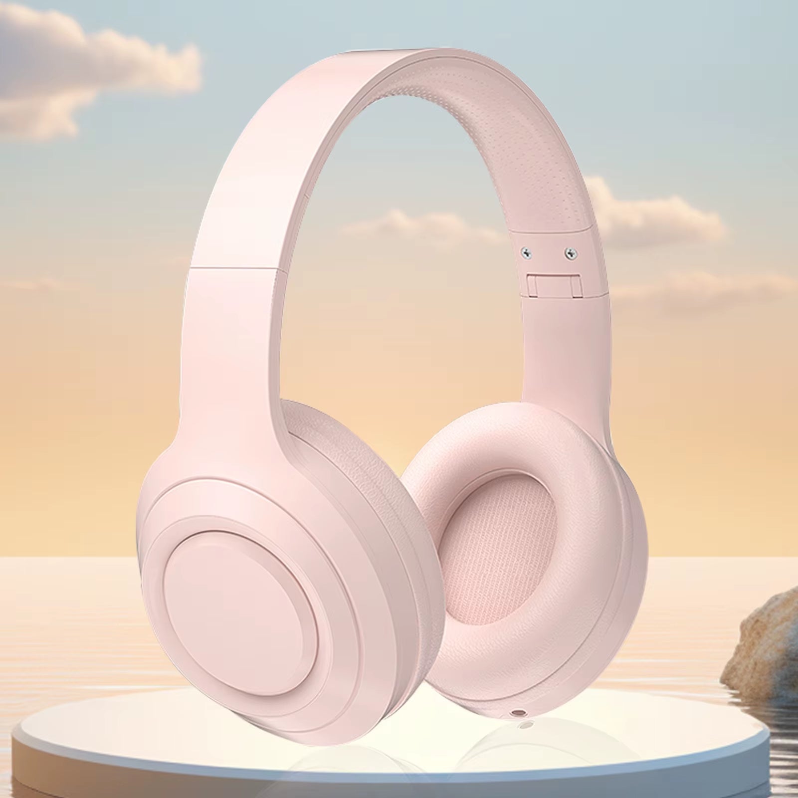 Wireless Bluetooth Headphones over Ear HIFI Stereo Headsets Noise Reduction Sports Gaming Earphones Music Player with Mic Gifts