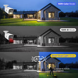 3K IR Network Security IP Camera 2.8 Mm Support Flashing/ Audio Alarm Two-Way Audio Smart Dual-Light Waterproof POE Camera