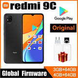 Global Rom  Redmi 9C Smartphone 4GB RAM 128GB ROM Mediatek Helio G35 6.53 Inch Android 10 13MP Camera 5000Mah Cellphone