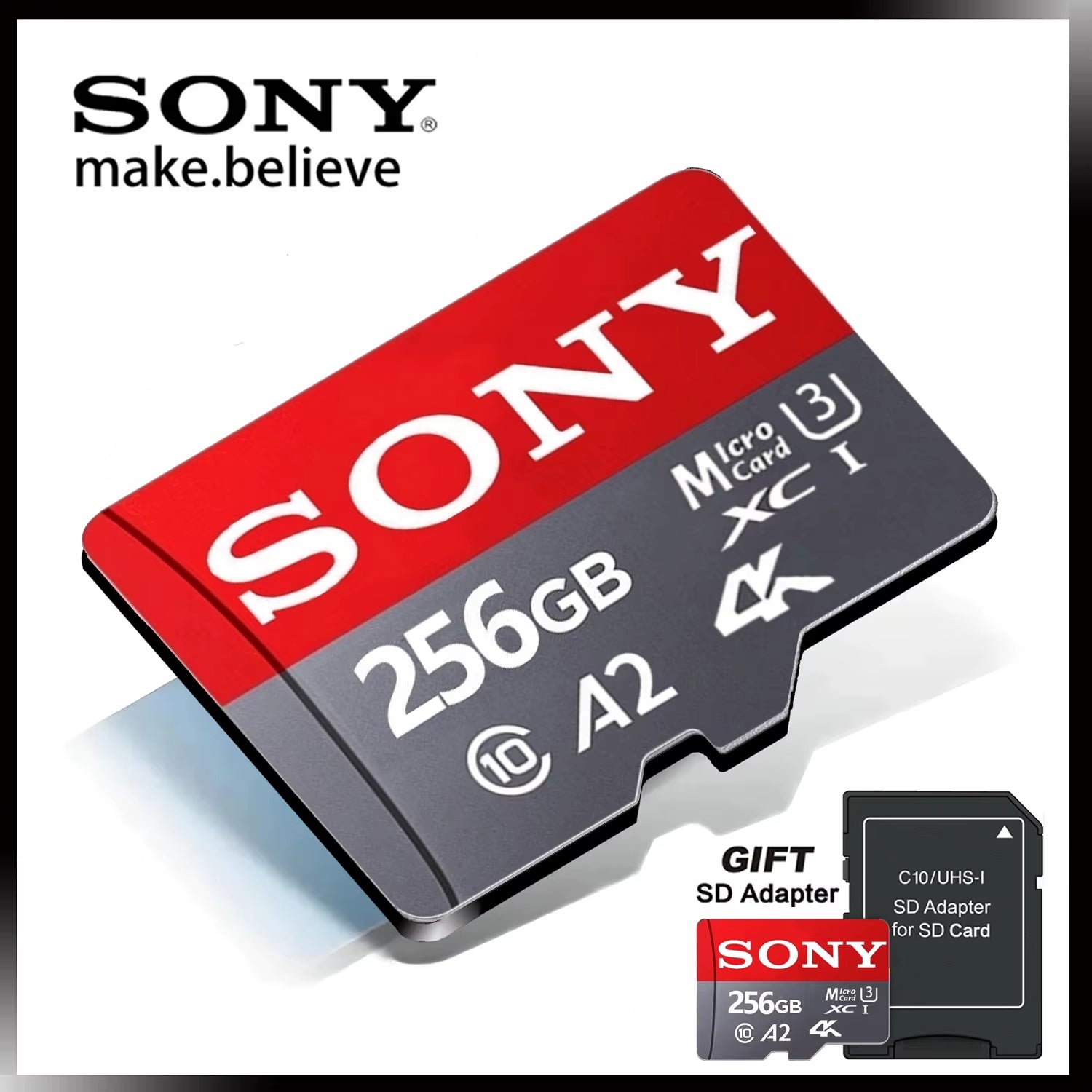 SD Memory Card Extreme Micro TF SD Card 1TB 512GB 128GB 256GB U3 V30 4K Full Memory Flash Cards for Phone Computer Camera