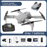 E88 4K Professional and Videography Aerial Drone with Large Screen on Remote Control Long Distance Children'S Toys