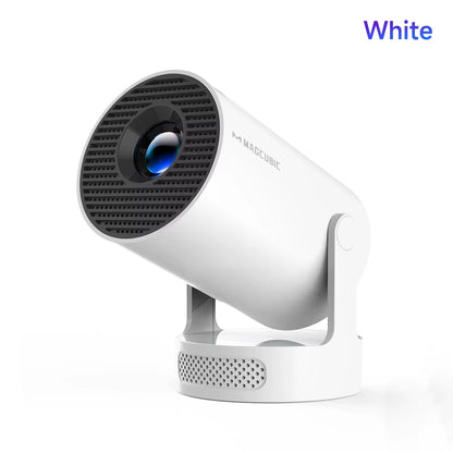 HY300 Pro + Projector 4K 720P with 5W Speaker Android 11 8000 Lumens Wifi 6 BT5.4 Outdoor Video Home Theater Projector