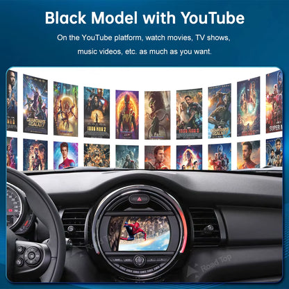 Roadtop Wireless Carplay Android Auto for Mini R55 R56 R57 R58 R60 R61 F54 F55 F56 Clubman Countryman Cooper John Cooper Works