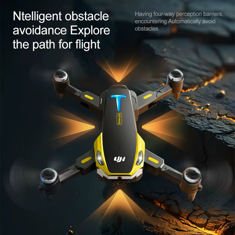 M8 Drone, 8K Camera Intelligent Obstacle Avoidance, Optical Flow Positioning Precise Hovering Shooting,