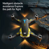 M8 Drone, 8K Camera Intelligent Obstacle Avoidance, Optical Flow Positioning Precise Hovering Shooting,