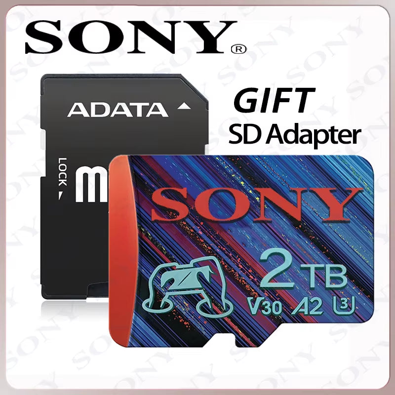 Original  SD 2TB1TB Micro TF Mini SD Card 256GB 512GB 128Gb 64GB TF Memory Flash Card for Phone/Computer/Camera Dropshipping