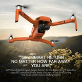 KF102 4K HD GPS Drone with Dual Camera 2-Axis Gimbal Optical Flow Wifi FPV, Foldable Quadcopter Toy for Adults and Kids