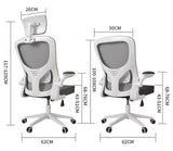 Home Office Swivel Computer Chair Ergonomic Waist and Back Support Comfortable Study Chair Gaming Chair