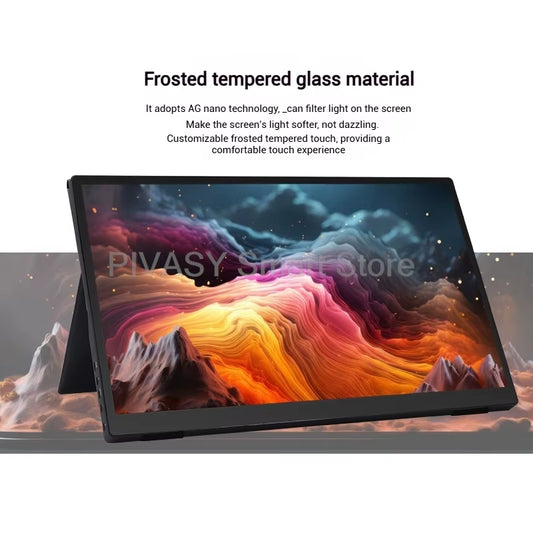 15.6 Inch Portable Monitor for PS4 NS XBOX Switch PC Gaming HDMI Eye-Care 1920*1080 Resolution IPS Panel 300Nits Brightness