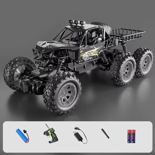 1:12 Scale RC Car with 6WD, 38CM in Length, 2.4Ghz Remote Control, Suitable for Crawling, Drifting and off - Road, High - Speed