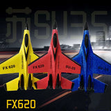 RC Foam Aircraft SU-35 SU-57 2.4G Aircraft with LED Wireless Electronic Control Glider Fixed Wing Aircraft Foam Boys Outdoor Toy