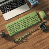 Colorful Gaming Accessories Ergonomic Mini Portable Wireless Keyboard and Mouse Combo for Home Office