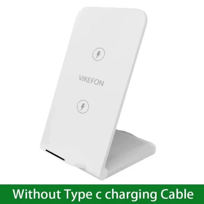 65W Wireless Charger Station Earphone Phone Fast Charging Charger Holder for Iphone 16 15 14 13 Pro Max Samsung S24 S23 Xiaomi