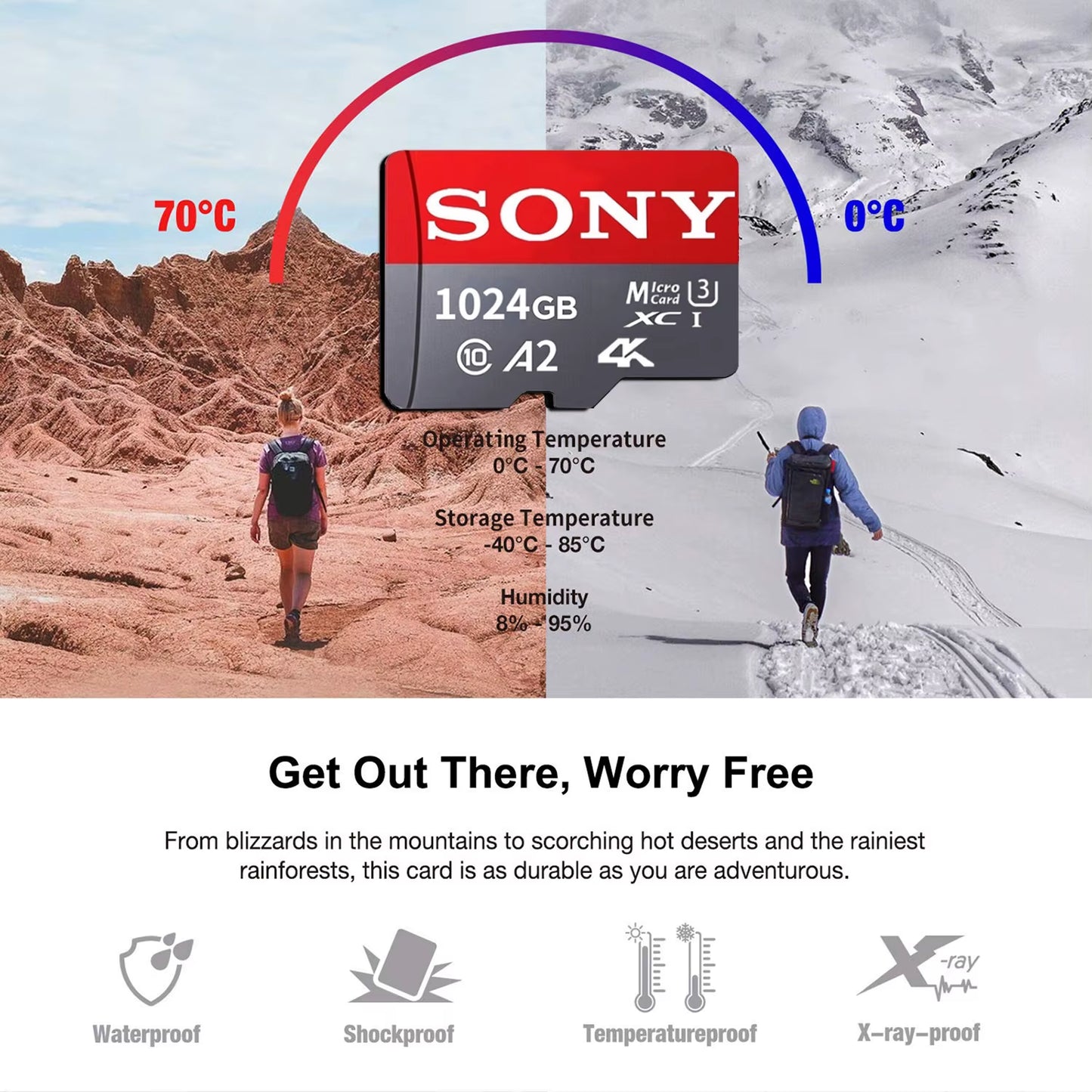 SD Memory Card Extreme Micro TF SD Card 1TB 512GB 128GB 256GB U3 V30 4K Full Memory Flash Cards for Phone Computer Camera