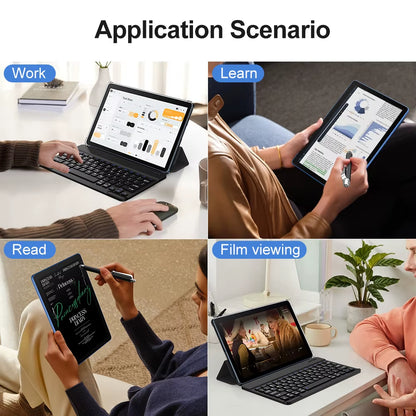10-Inch Android 13 Tablet, 7GB (3G+4G Memory Expansion) RAM+64GB ROM, 2MP+8MP Dual Camera, Supports Wifi, Bluetooth, Equipped Wi