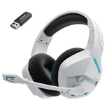 BW01 Wireless Gaming Headset with Mic for PC PS4 PS5 2.4G Bluetooth USB Gamer Headphones with Mic for Laptop Computer