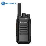 Motolola 2Pcs Mini Walkie Talkie Portable Two-Way Radio UHF Transceiver Set Walkie-Talkies Radio Walkie Talkie Long Range COD