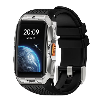 2025  TANK X2 Ultra GPS Smart Watch for Men 3D Curved Screen Stainless Steel Body Compass Altimeter Waterproof Smartwatch