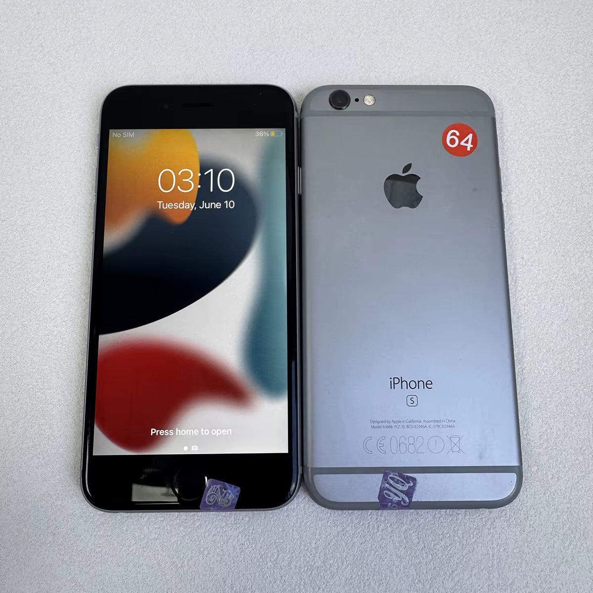 Original  Iphone 6S Mobile Phone 16/64/128GB ROM 2GB RAM 12MP 4G LTE 4.7" Unlocked IOS Cellphone