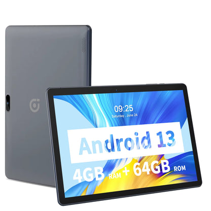 10.1 Inch Tablet PC Android 13 64 GB Quad Core Touch Screen Wifi with SIM Slot Support 3G Phone Call