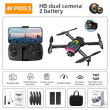 2025 New F199 RC Drone 4K Professinal with Wide Angle Triple HD Camera Foldable RC Helicopter WIFI FPV Height Hold Aircraft
