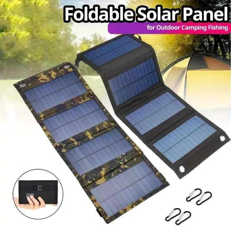 1Pc USB Folding Solar Panel Portable Flexible Small Waterproof 5V Folding Solar Panels Cells for Mobile Phone Battery Charger