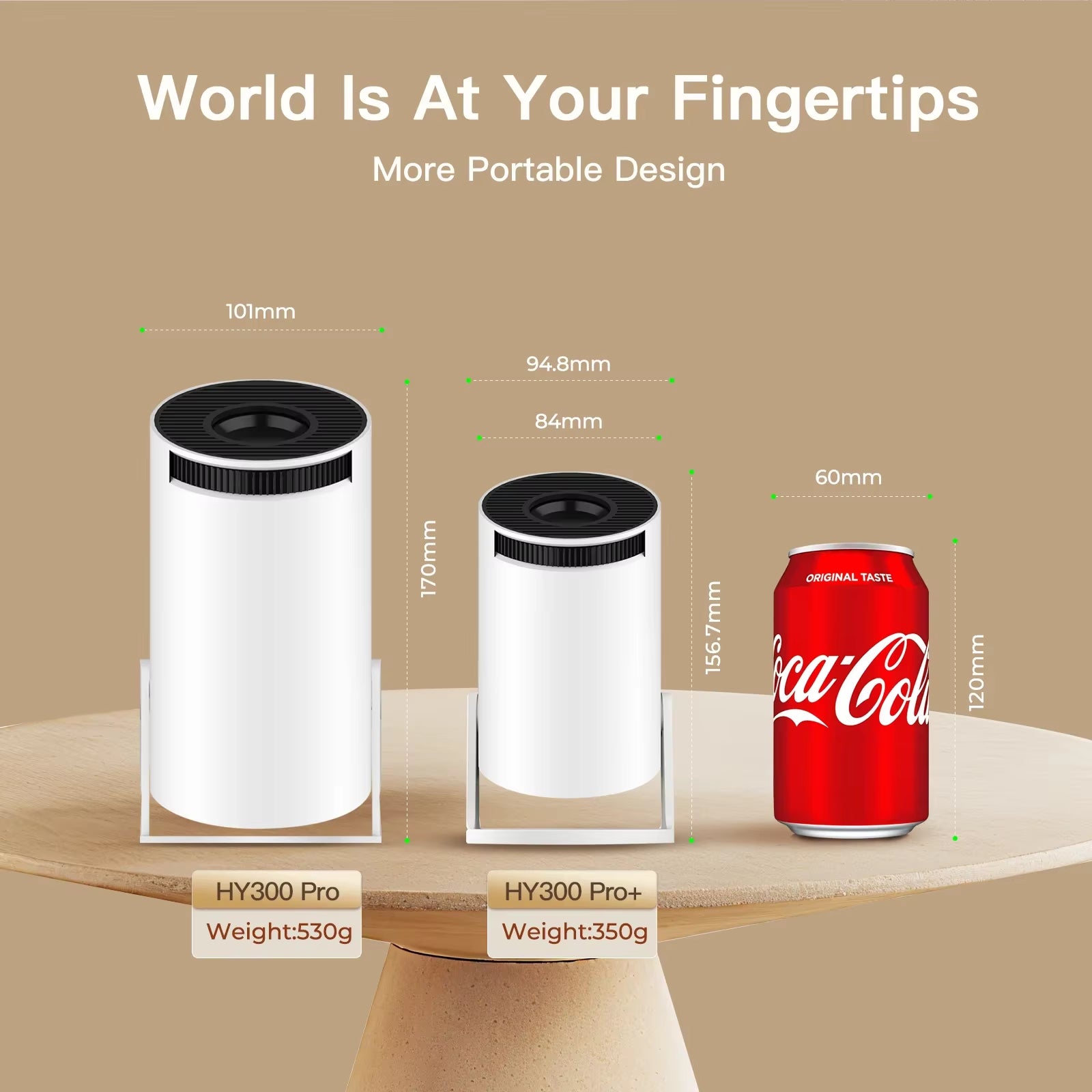 Projector HY300 Pro+ 4K Android 11 Dual Wifi6 300ANSI Allwinner H713 BT5.4 720P Native Outdoor Video Home Theater Cinema