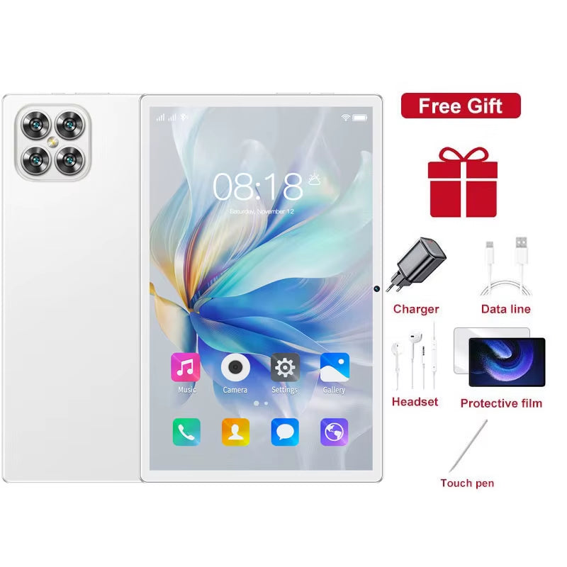 New K11 Tablets Case for 16GB+1TB 11Inch 5G Dual SIM Android Face Recognition Global Version Tablet PC 2025 for Children'S Kid