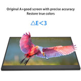 15.6 Inch Portable Monitor IPS HD 1080P PC Secondary Screen Car Expansion Screen Switch External Display 60Hz Refresh 6Ms 250Nit