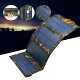 1Pc USB Folding Solar Panel Portable Flexible Small Waterproof 5V Folding Solar Panels Cells for Mobile Phone Battery Charger