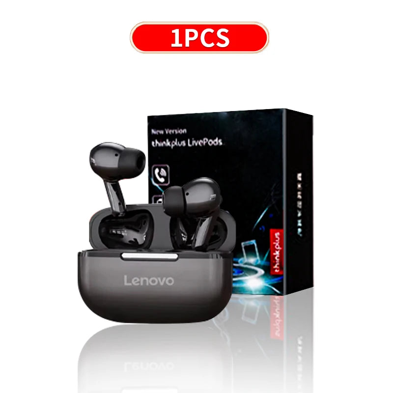 Lenovo  Wireless Earphones Bluetooth Headset In-Ear Earphones with Microphone for Ios/Android