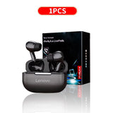 Lenovo  Wireless Earphones Bluetooth Headset In-Ear Earphones with Microphone for Ios/Android