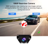 10" Dash Cam 2K Car Dvr Auto WIFI Mirror Stream Optioanl1080P Rearview Black Box Dashcam Camera Night Vision Drive Recorder